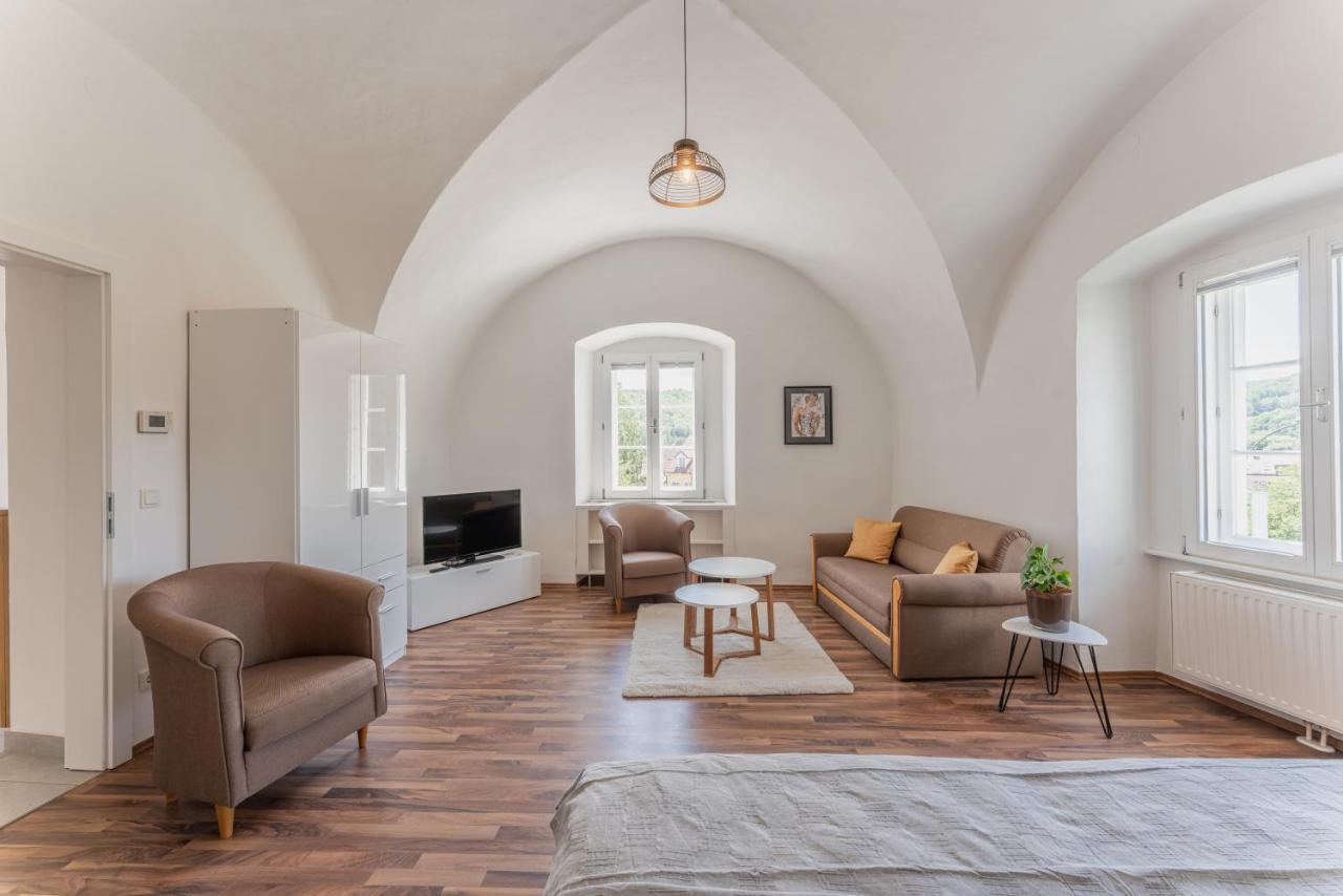 Ferienwohnungen Im Kloster Gars am Kamp Exterior foto